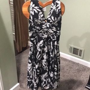 White House Black Market Flair Dress